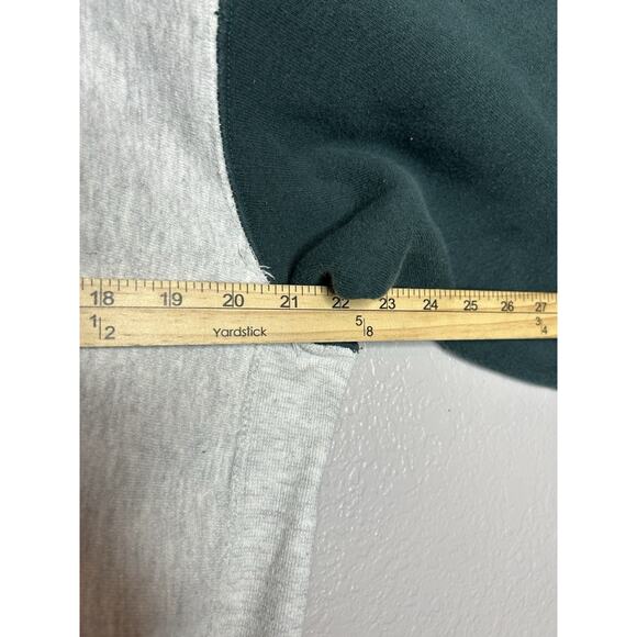 Vintage SMU Sweatshirt Size Medium 90s Y2K College Sports Elbow Patches Cozy - Picture 8 of 9